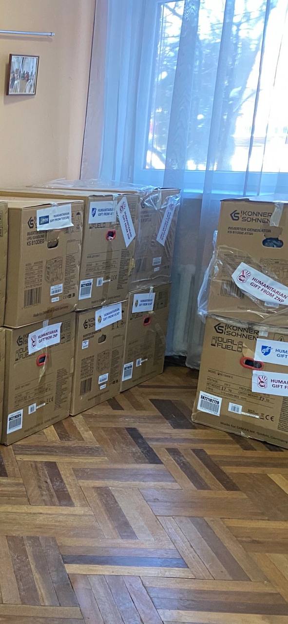 Together with the Polish Teachers' Union, we brought generators for schools in Lviv region - 